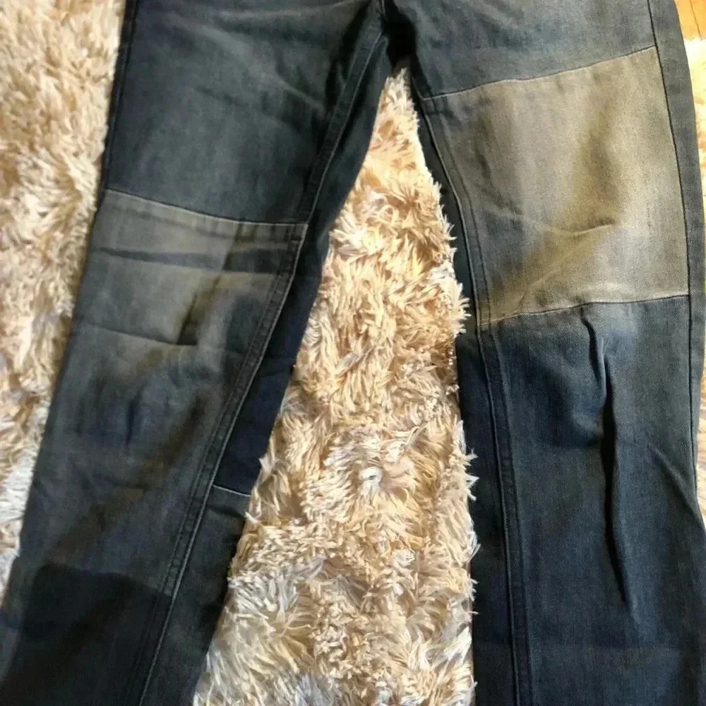 Free People patch jean